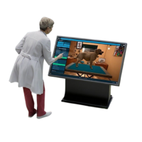 Виртуальный учебный комплекс «Процедурный тренажер ветеринарного врача». Комплектация интерактивный стол - «globural.ru» - Якутск