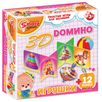 Комплект развивающих игр 3-5 лет. 3D домино (3-5 лет) - «globural.ru» - Якутск