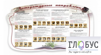 Стенд "Литературные направления" - «globural.ru» - Якутск