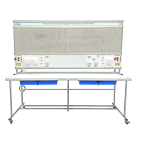 Учебный комплект лабораторного оборудования «Рабочее место электромонтажника» исполнение стендовое, монтажная панель - «globural.ru» - Якутск