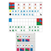 Демонстрационное пособие "Касса "Лента букв" - «globural.ru» - Якутск