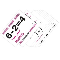 Опорные таблицы по математике 1 класс - «globural.ru» - Якутск