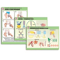 Комплект таблиц для  начальной школы "Технология. Обработка бумаги и картона-2" - «globural.ru» - Якутск