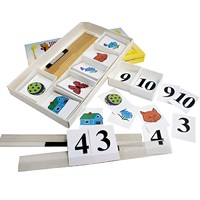 Счетная лесенка (ламинированная, с магнит. креплением) - «globural.ru» - Якутск