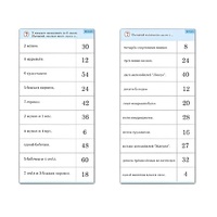 Комплект карточек (10) "Обучающий калейдоскоп. Умножение на 3, 4 и 6" - «globural.ru» - Якутск