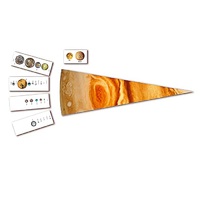 Модель-аппликация "Сравнительные размеры Солнца, планет и их спутников" - «globural.ru» - Якутск