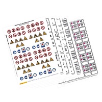 Набор этикеток самоклеющихся (общий) - «globural.ru» - Якутск