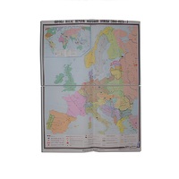 Учебная карта "Европа после 1-ой мировой войны" 1400*1060 мм (матовое, 2-стороннее лам.) - «globural.ru» - Якутск