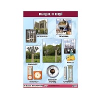 Таблица демонстрационная "Наблюдение за погодой" (винил 70х100) - «globural.ru» - Якутск