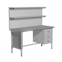 Стол лабораторный демонстрационный с надстройкой  - «globural.ru» - Якутск