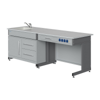 Стол демонстрационный (с раковиной, подводкой и отведением воды, сантехникой, электрическими розетками, автоматами аварийного отключения тока) - «globural.ru» - Якутск