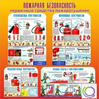 Стенд "Пожарная безопасность" (вариант 2 в ассортименте) - «globural.ru» - Якутск