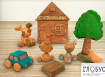 Набор глиняных фигурок для работы психолога № 2 - «globural.ru» - Якутск