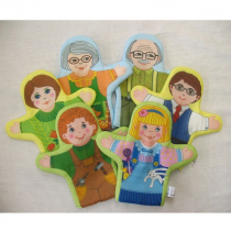 Набор кукол - рукавичек "Семья" - «globural.ru» - Якутск