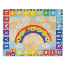 Дидактический ковёр-пазл для обучения английскому языку «Пазл пол — Радуга» - «globural.ru» - Якутск
