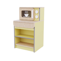 Модуль с микроволновкой из коллекции «НЕГА» (желтый) - «globural.ru» - Якутск