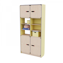 Рабочий стеллаж для воспитателя из коллекции «НЕГА» (цвет желтый) - «globural.ru» - Якутск