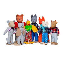 Набор шагающих кукол к сказке "Зимовье" - «globural.ru» - Якутск