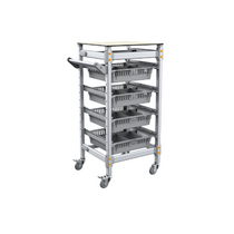 Тележка 1-секционная для учебных наборов и цифровых лабораторных комплексов SenseDisc - «globural.ru» - Якутск