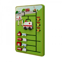 Дидактическая панель "Автомобили экстренной службы" - «globural.ru» - Якутск