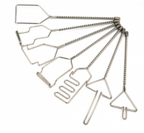 Комплект "Постановочные зонды с витыми ручками с колпачками по Волковой Л.С." (7 штук) - «globural.ru» - Якутск