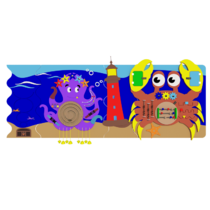 Набор-мини 2 «Морские обитатели» - «globural.ru» - Якутск