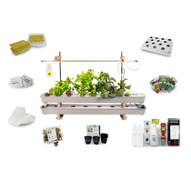 Комплект конструктор "Гидропонная установка 5 способов выращивания" 1250•260•720мм - «globural.ru» - Якутск