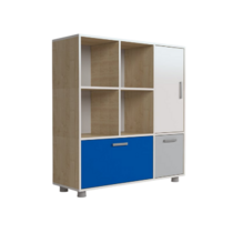 Шкаф напольный "Лидер" 3*3*1 - «globural.ru» - Якутск