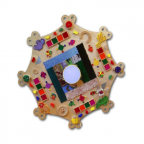 Тактильный диск с декоративными элементами (вариант 1) - «globural.ru» - Якутск