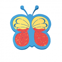 Сенсомоторное декоративно-развивающее панно "Бабочка" - «globural.ru» - Якутск