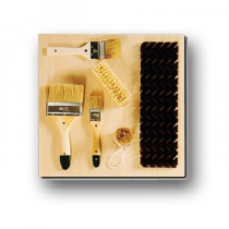 Тактильно-развивающая панель «Кисточки»  - «globural.ru» - Якутск