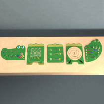 Бизиборд "Крокодил Гена" - «globural.ru» - Якутск