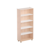 Шкаф-стеллаж (бук/белый) - «globural.ru» - Якутск