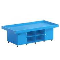 Стол для робототехники с дверками (синий) - «globural.ru» - Якутск