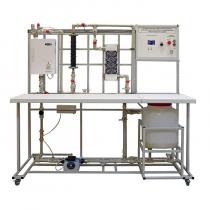 Комплект учебного оборудования "Исследование теплопередачи при вынужденном течении жидкости в трубе при ее охлаждении в условиях естественной конвекции" - «globural.ru» - Якутск