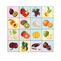 Коврик для логобота Пчелка "Фрукты" - «globural.ru» - Якутск