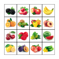 Тематическое поле-маршрутизатор «Фрукты и овощи» для мини-робота - «globural.ru» - Якутск