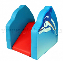 Горка "Дельфин" мини для сухого бассейна - «globural.ru» - Якутск