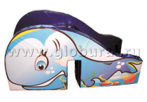 Горка "Кит" для сухого бассейна - «globural.ru» - Якутск