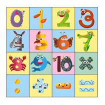 Коврик для логобота Пчелка "Цифры" - «globural.ru» - Якутск