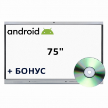 Интерактивная панель 75" (Android) - «globural.ru» - Якутск