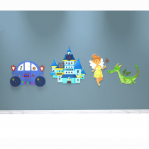 Комплект бизибордов "В сказочном королевстве 4 в 1" - «globural.ru» - Якутск