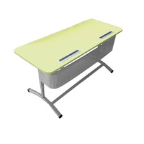 Стол ученический двухместный  "Асташка -2" с наклоном столешницы  - «globural.ru» - Якутск