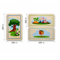 Набор стеновых панелей «Мир сказки - У Лукоморья» - «globural.ru» - Якутск