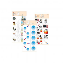 Комплект карточек (10) "Обучающий калейдоскоп для ДО. Эксперимент. Магнетизм" - «globural.ru» - Якутск