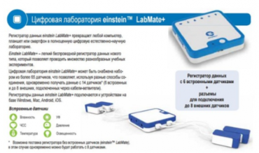 Цифровая лаборатория einsteinLabMate. Лабораторные работы по биологии - «globural.ru» - Якутск