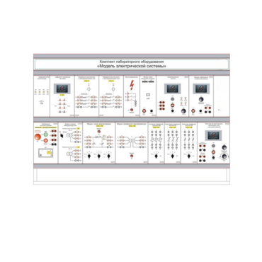 Комплект лабораторного оборудования «Модель электрической системы» - «globural.ru» - Якутск