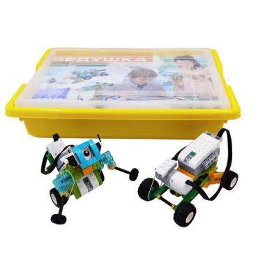 Набор для занятий робототехникой Ведушка с пластиковым боксом для хранения деталей - «globural.ru» - Якутск