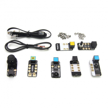 Ресурсный набор электронных компонентов Makeblock - Electronic Add-on Pack for Starter Robot Kit - «globural.ru» - Якутск