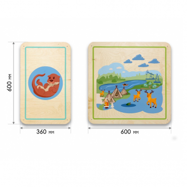 Набор стеновых панелей «Северные мотивы - Природные богатства» - «globural.ru» - Якутск